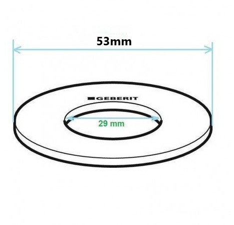 Geberit Type 212 Flush Valve Seal